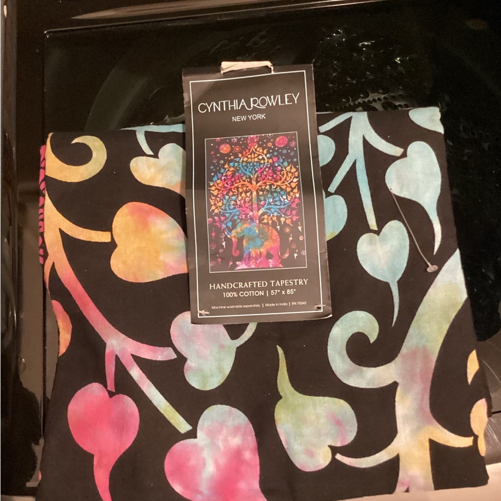 Cynthia Rowley Multicolor Elephant Tapestry